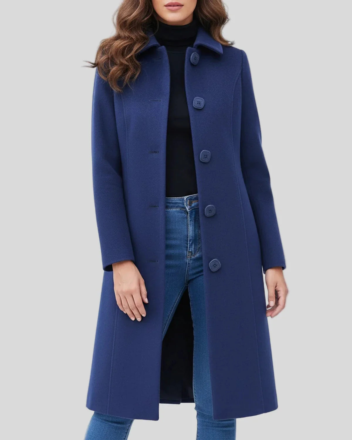 Josephine™ | Premium op maat gemaakte wintertrenchcoat – Moeiteloze elegantie