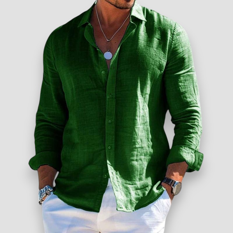 Cristof™ | Casual shirt met lange mouwen – Verfijnd comfort & een absolute must-have
