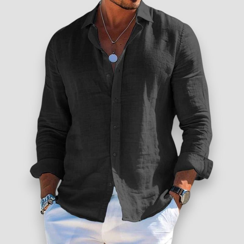 Cristof™ | Casual shirt met lange mouwen – Verfijnd comfort & een absolute must-have