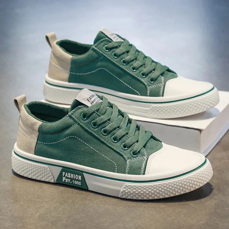 Faas™ | Vintage Canvas Sneakers – Moeiteloze Klasse & Lichtgewicht Draagcomfort