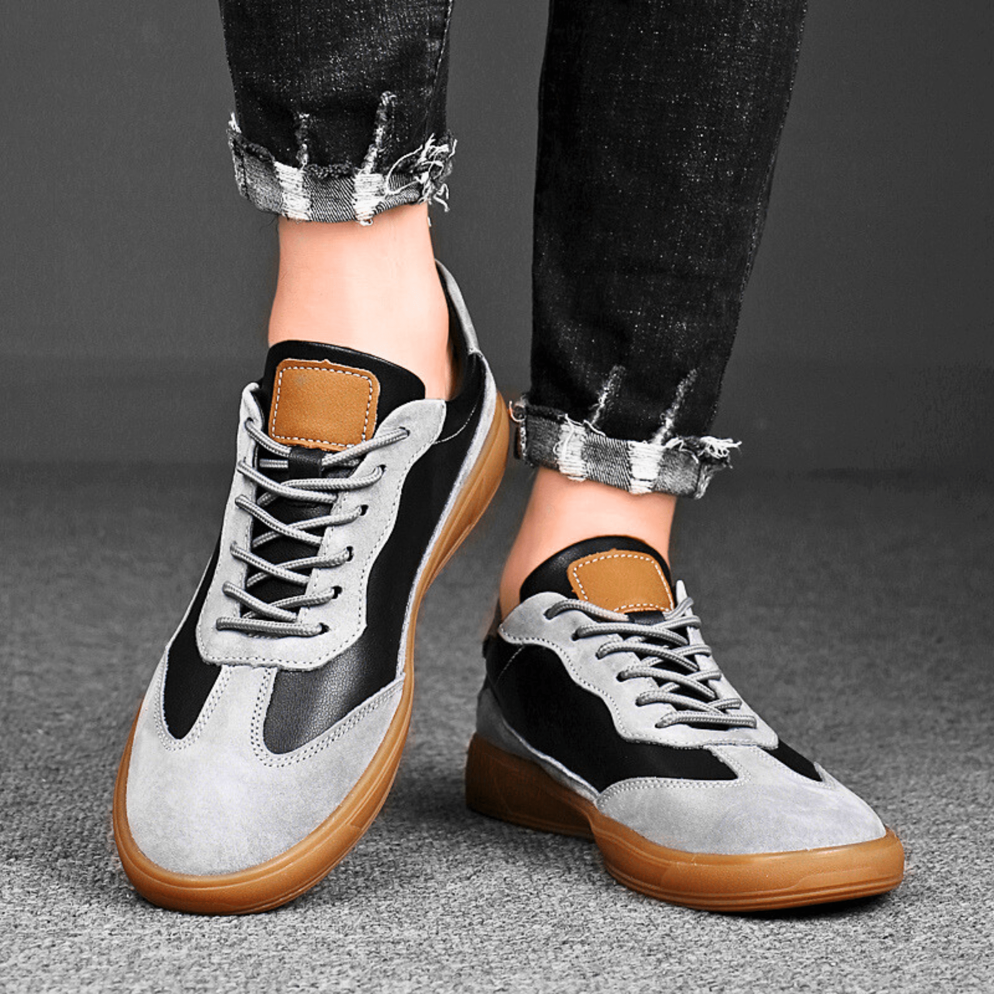 Casual Echte Leren Sneakers
