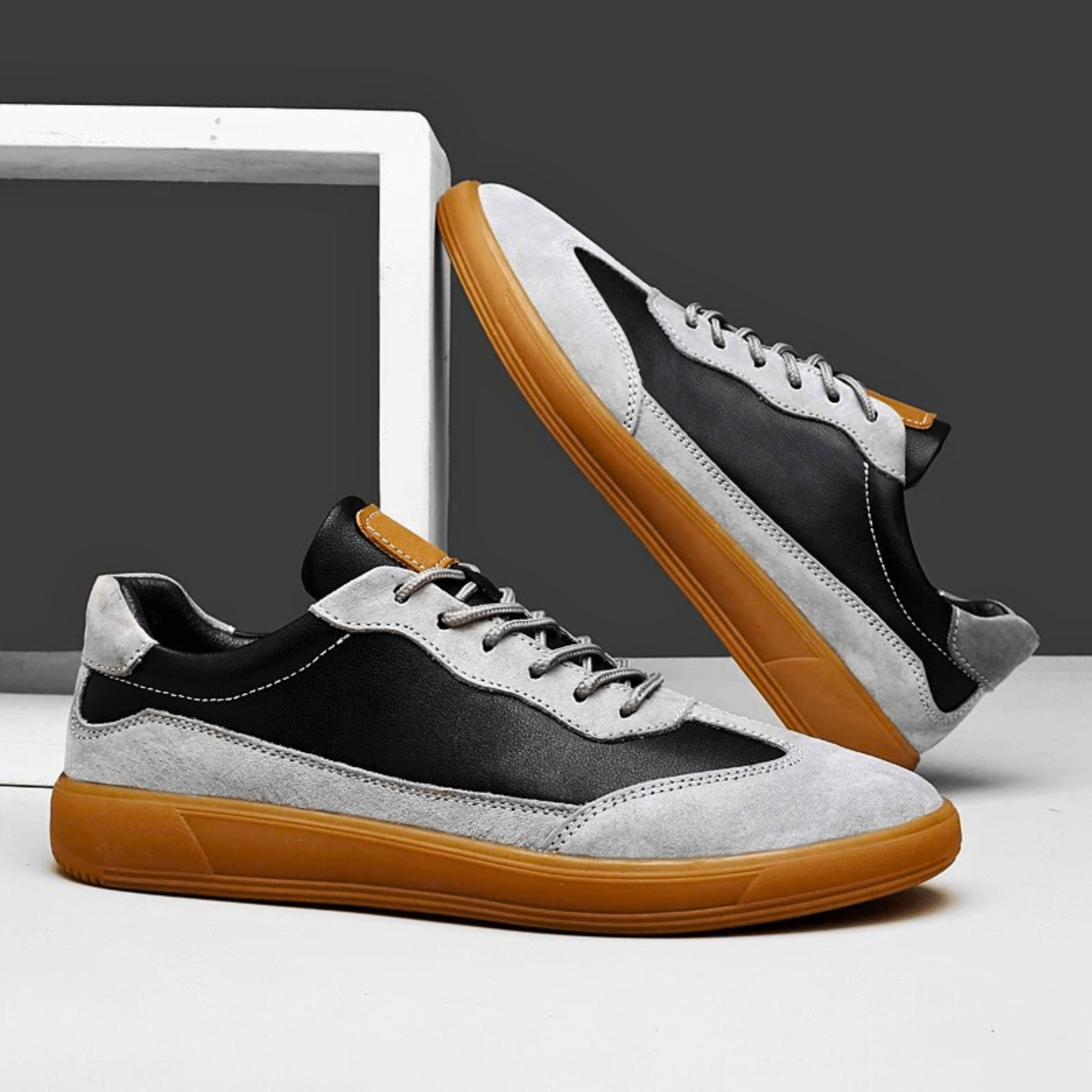 Casual Echte Leren Sneakers