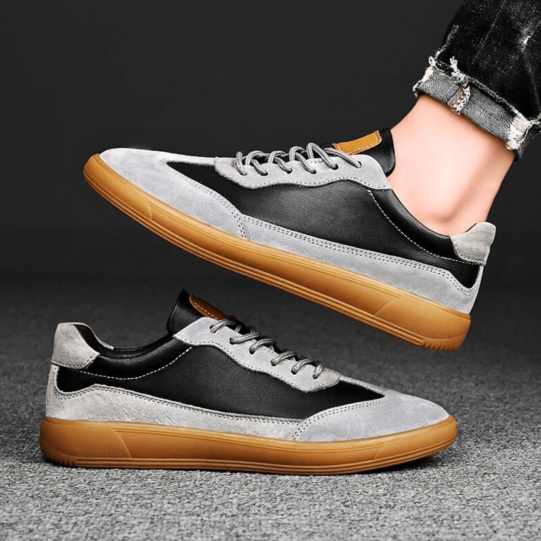 Casual Echte Leren Sneakers