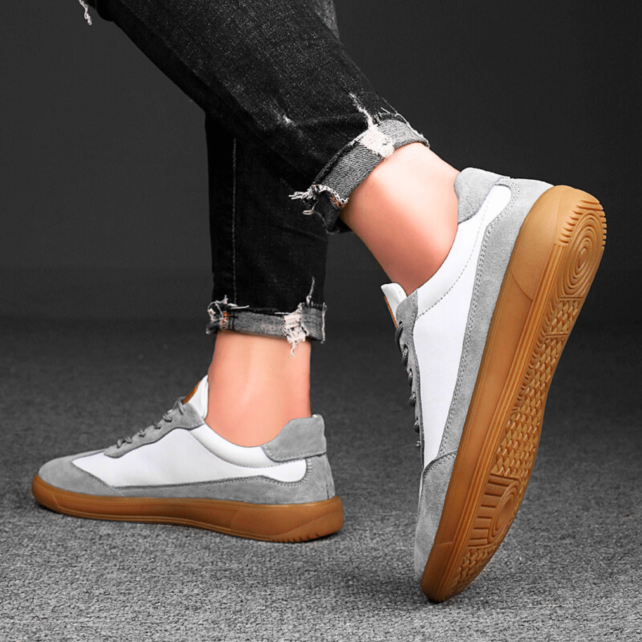 Casual Echte Leren Sneakers