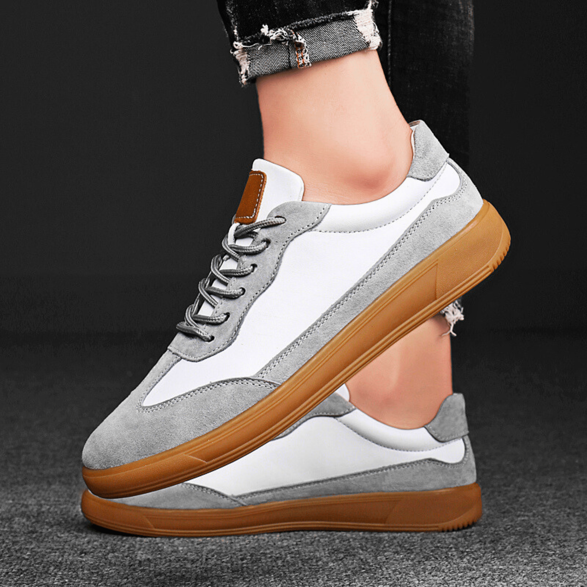 Casual Echte Leren Sneakers