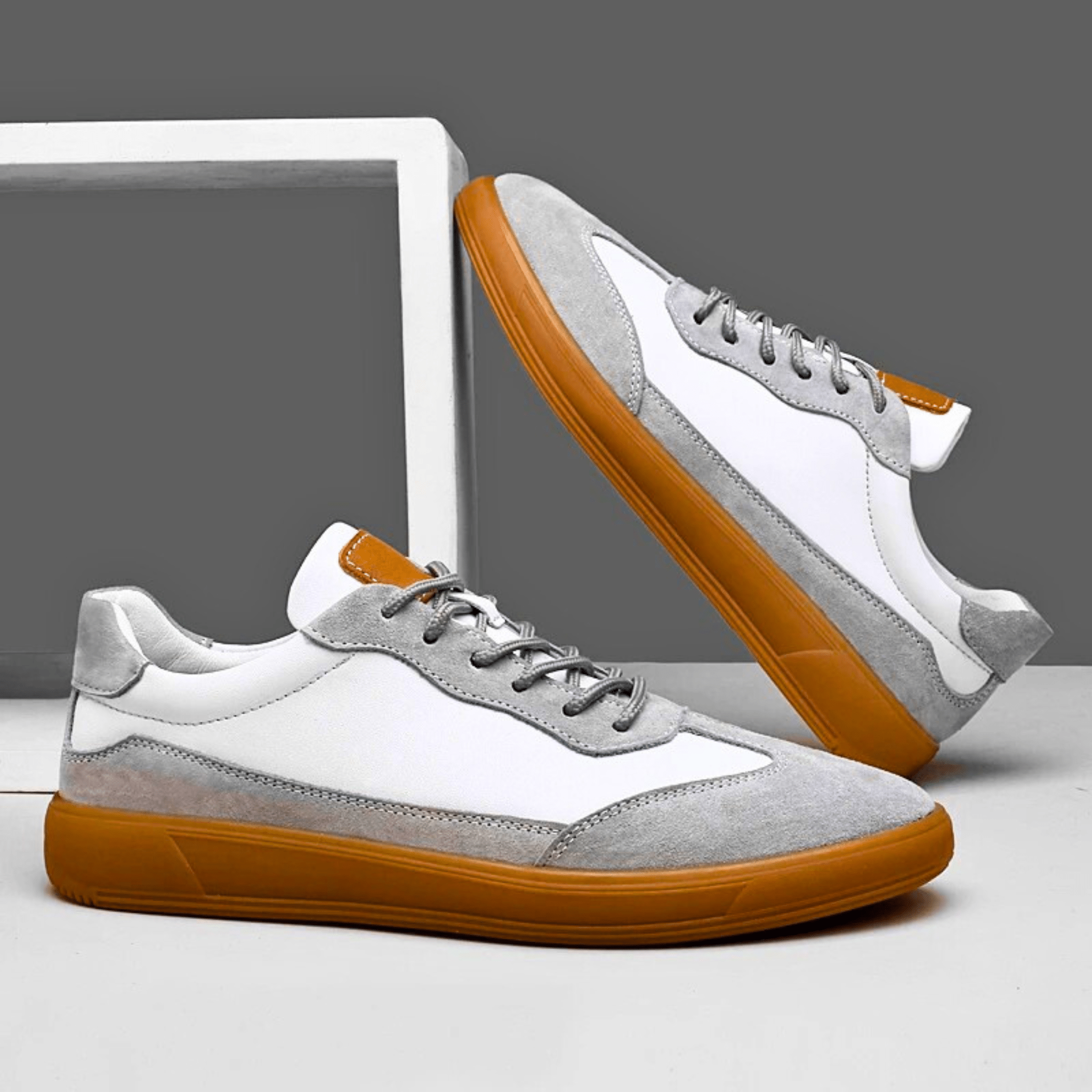 Casual Echte Leren Sneakers