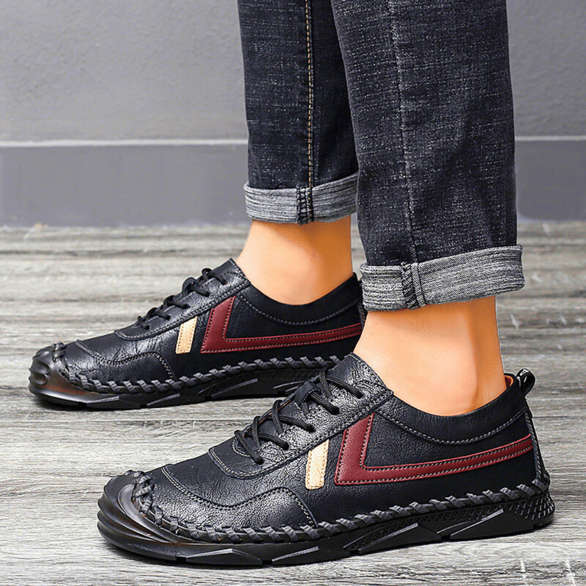 ClassicStep Retro Leren Sneakers