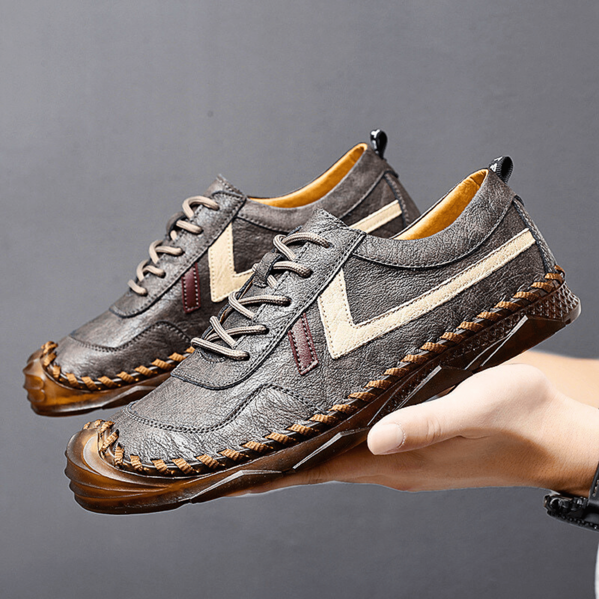 ClassicStep Retro Leren Sneakers