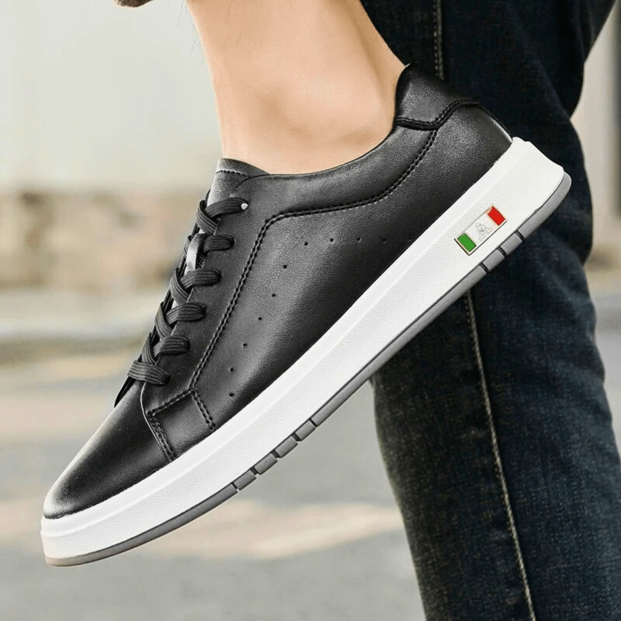 Milano Echte Leren Sneakers