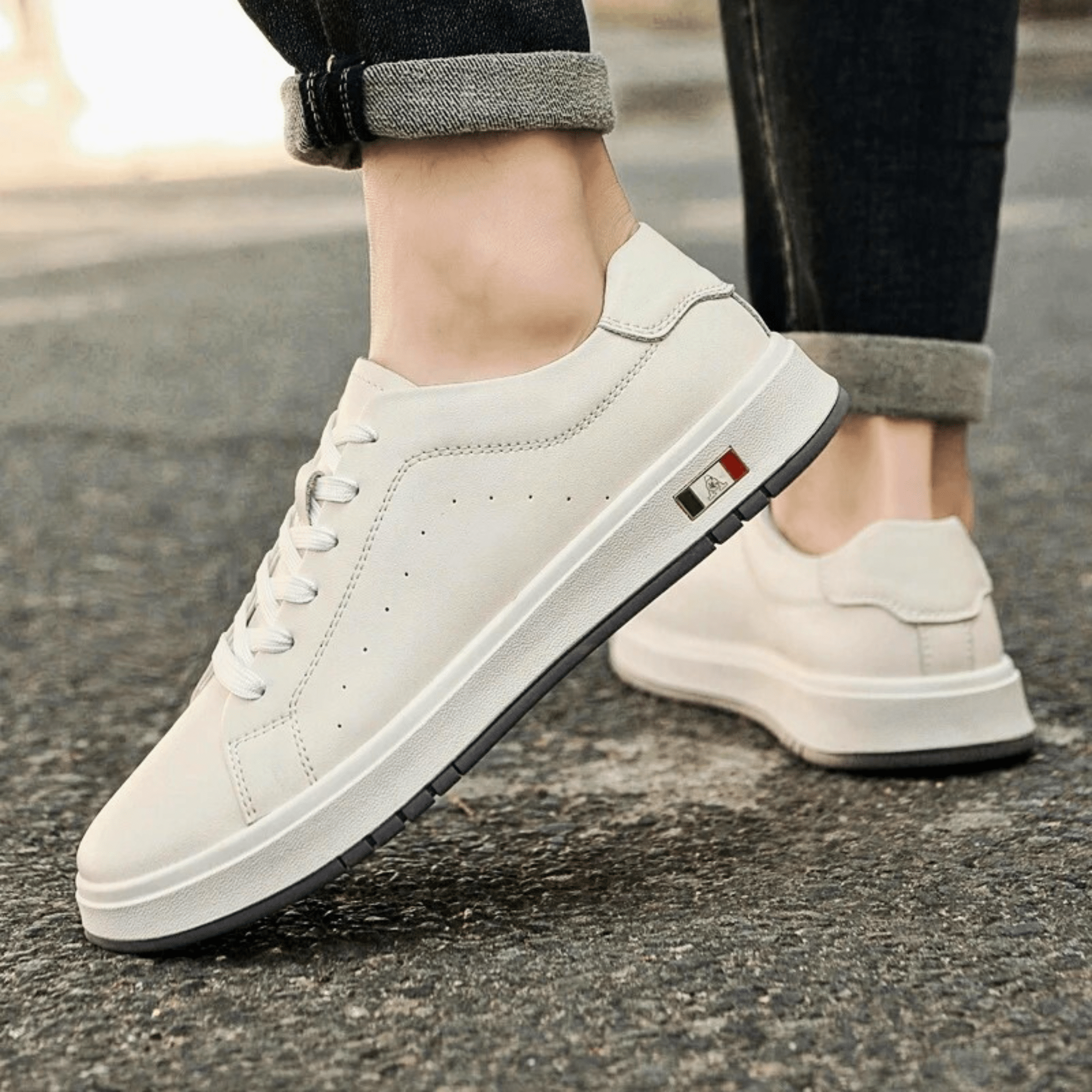 Milano Echte Leren Sneakers