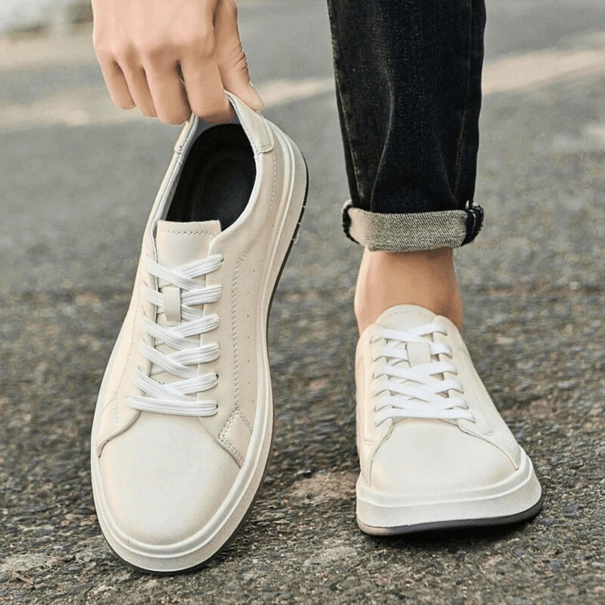 Milano Echte Leren Sneakers