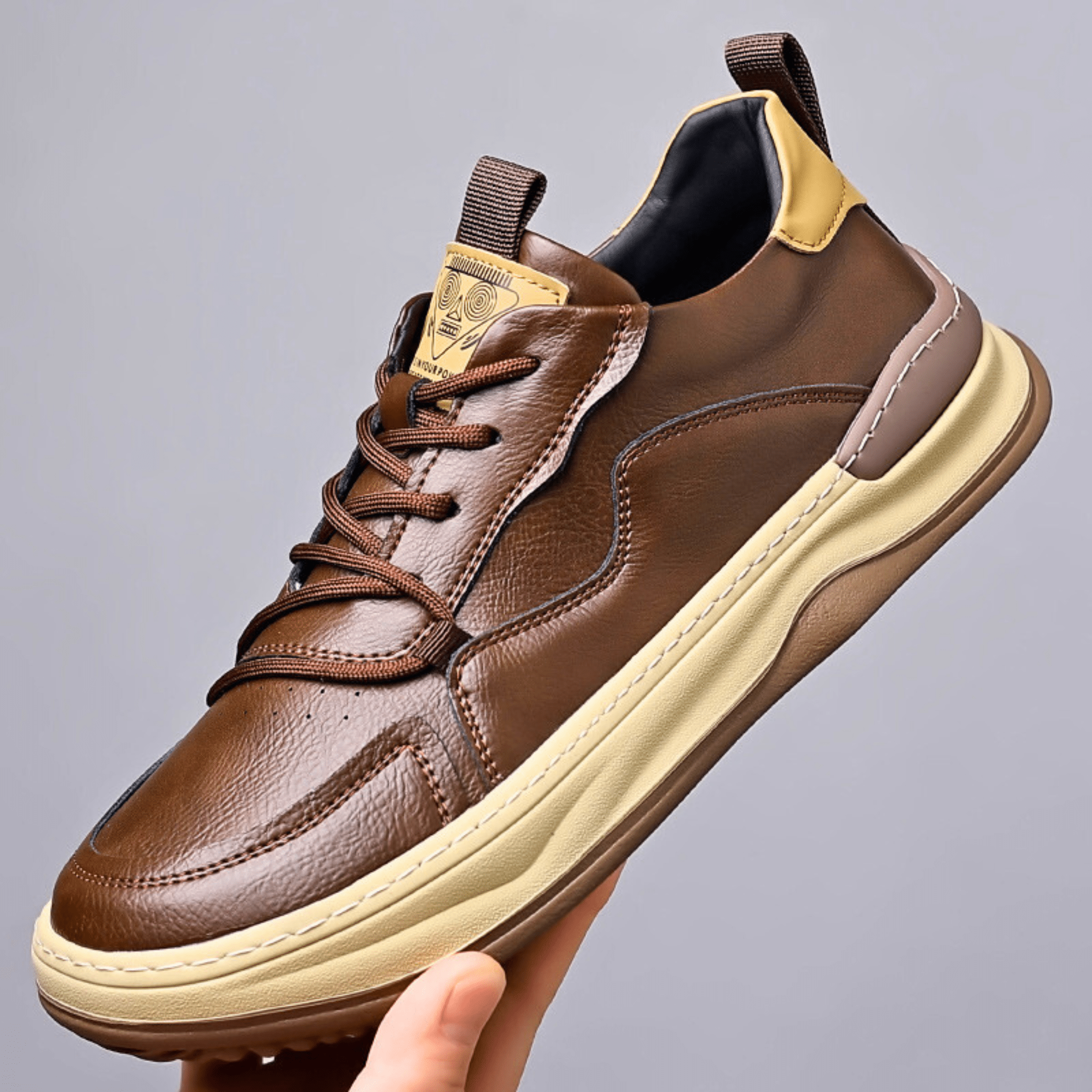 Montevaro Leren Sneaker