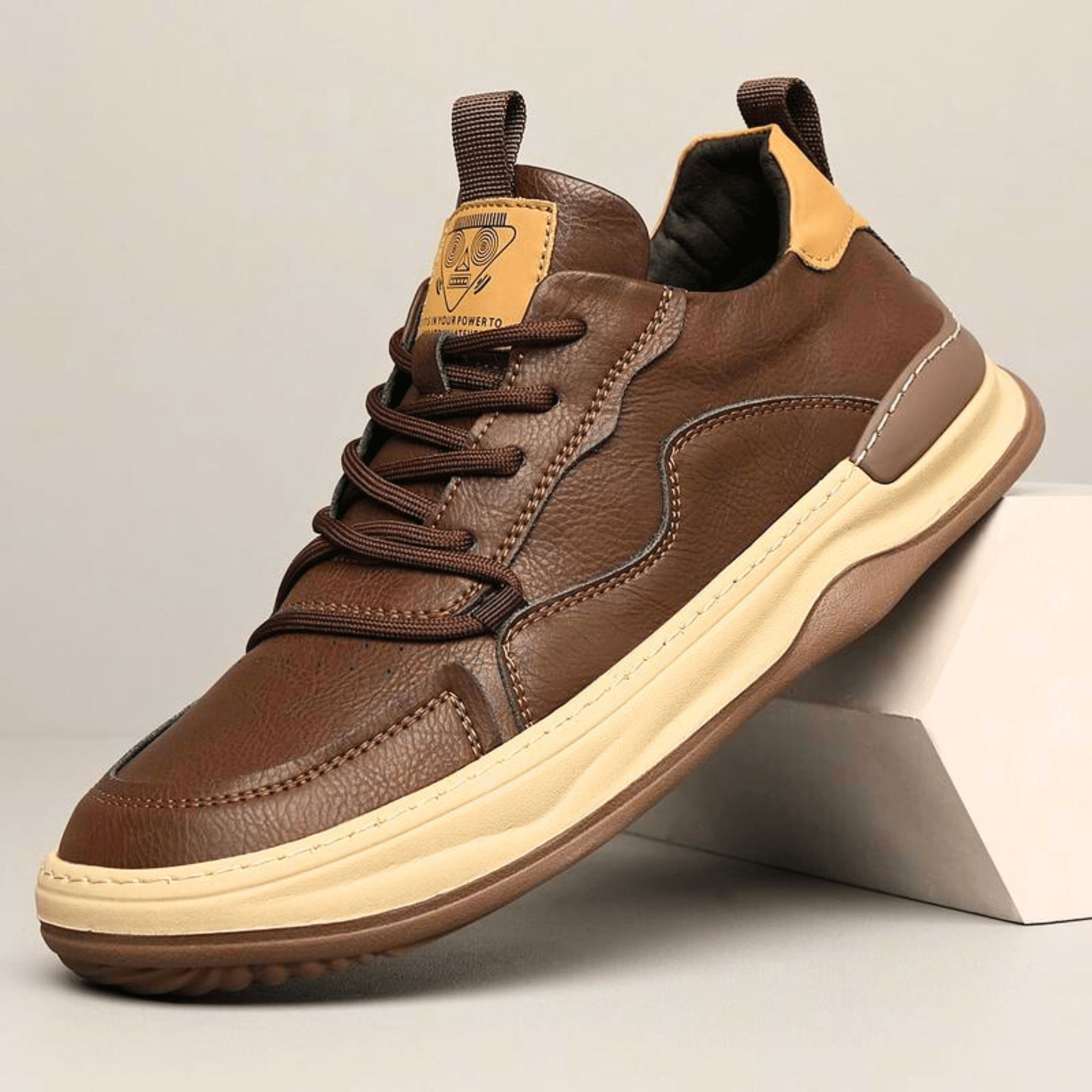 Montevaro Leren Sneaker