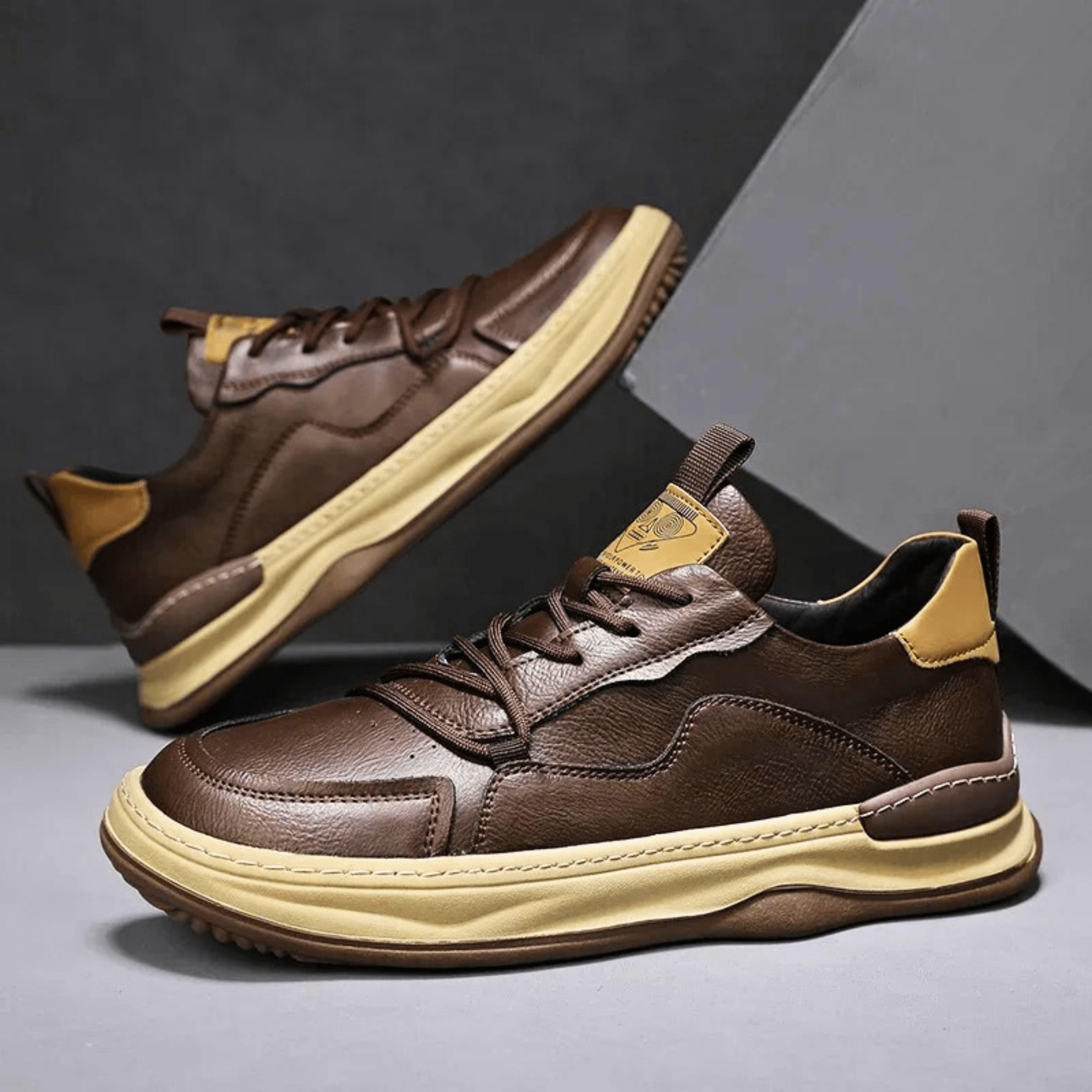 Montevaro Leren Sneaker