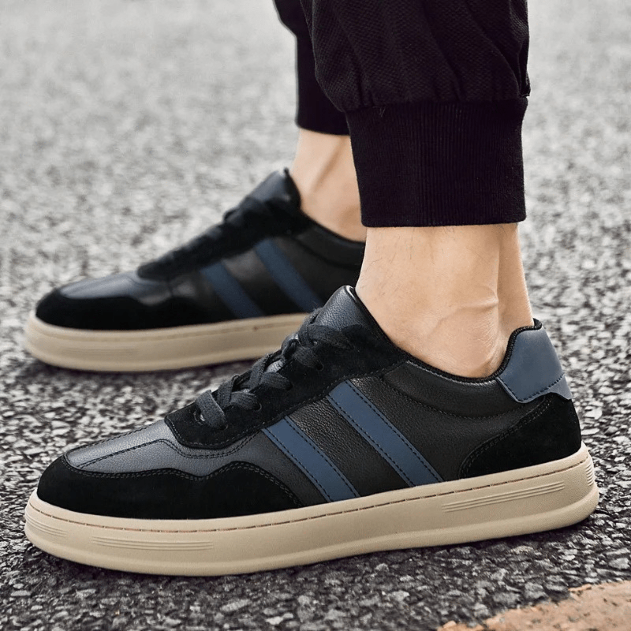 Slimme Echte Leren Sneakers