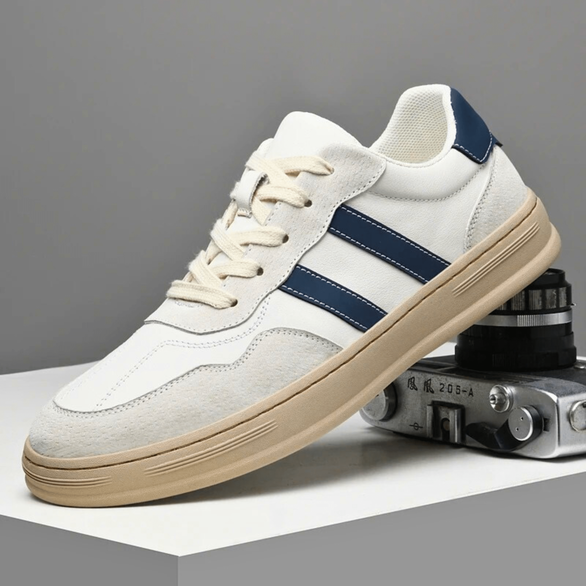 Slimme Echte Leren Sneakers