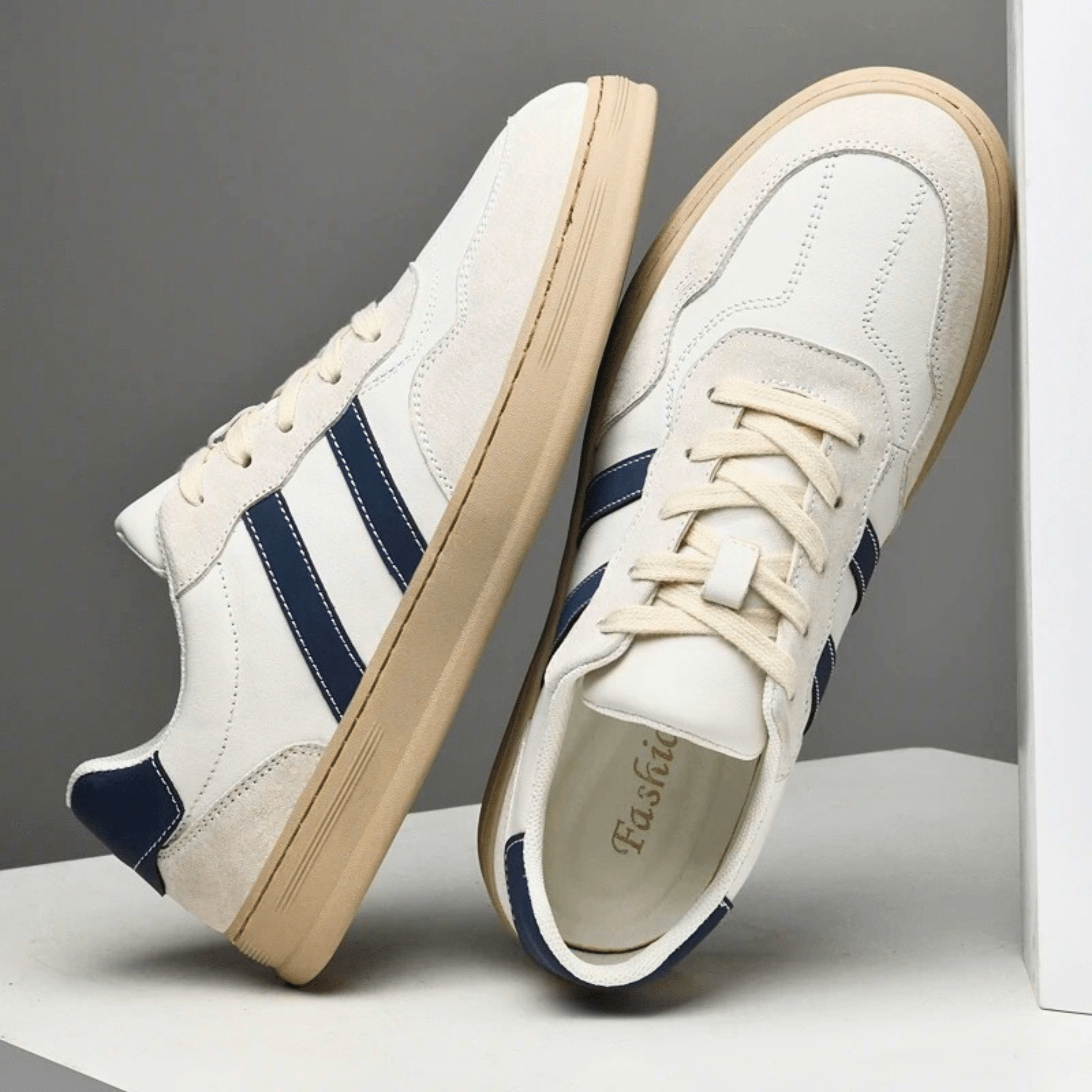 Slimme Echte Leren Sneakers