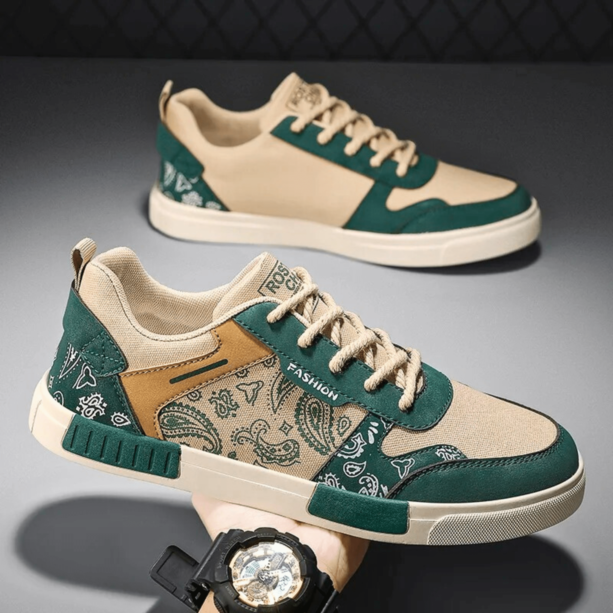 StreetInk Bandana Sneakers