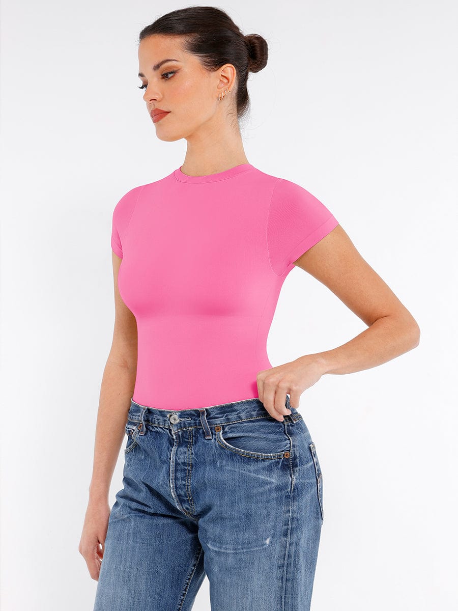 Bloom ™ |  Short Sleeve  Shaping Bodysuit