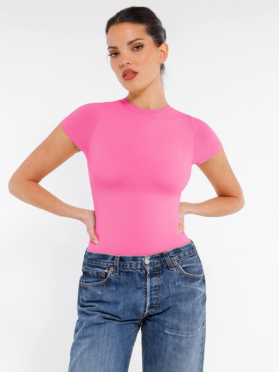 Bloom ™ |  Short Sleeve  Shaping Bodysuit