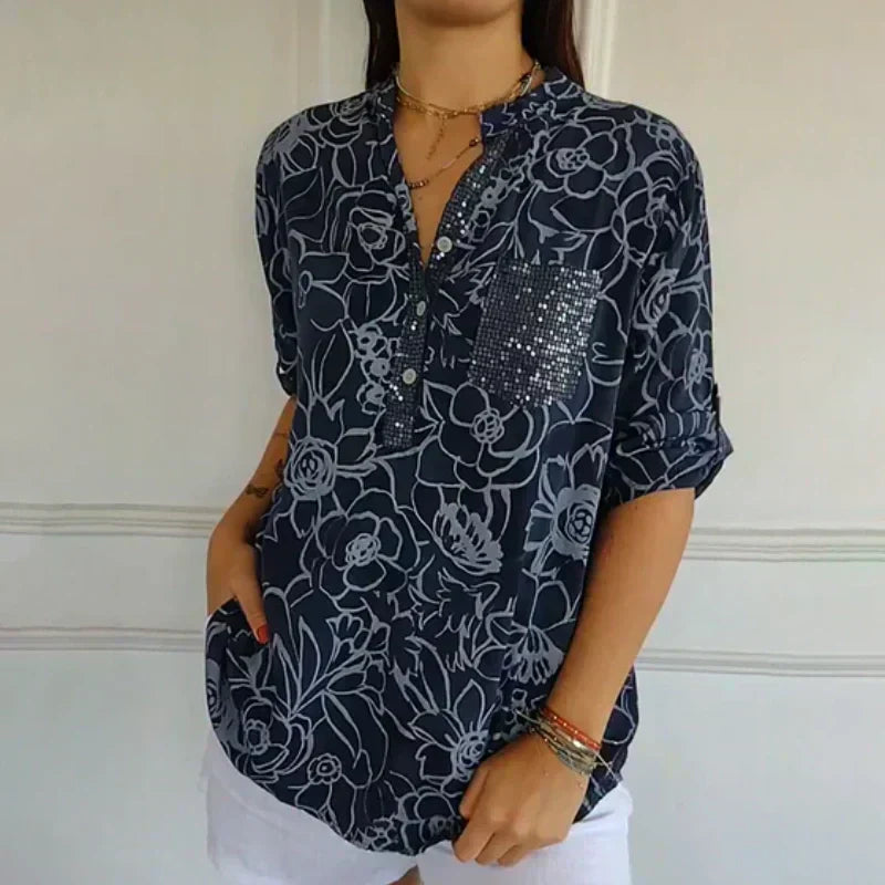 Bloom™ | Bloemenprint Blouse