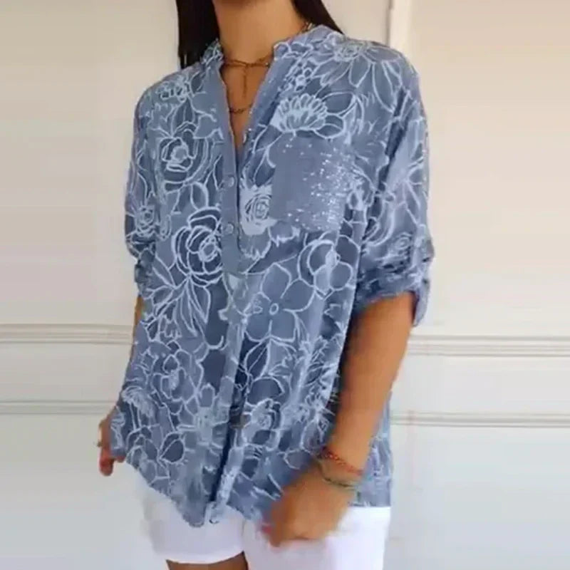 Bloom™ | Bloemenprint Blouse