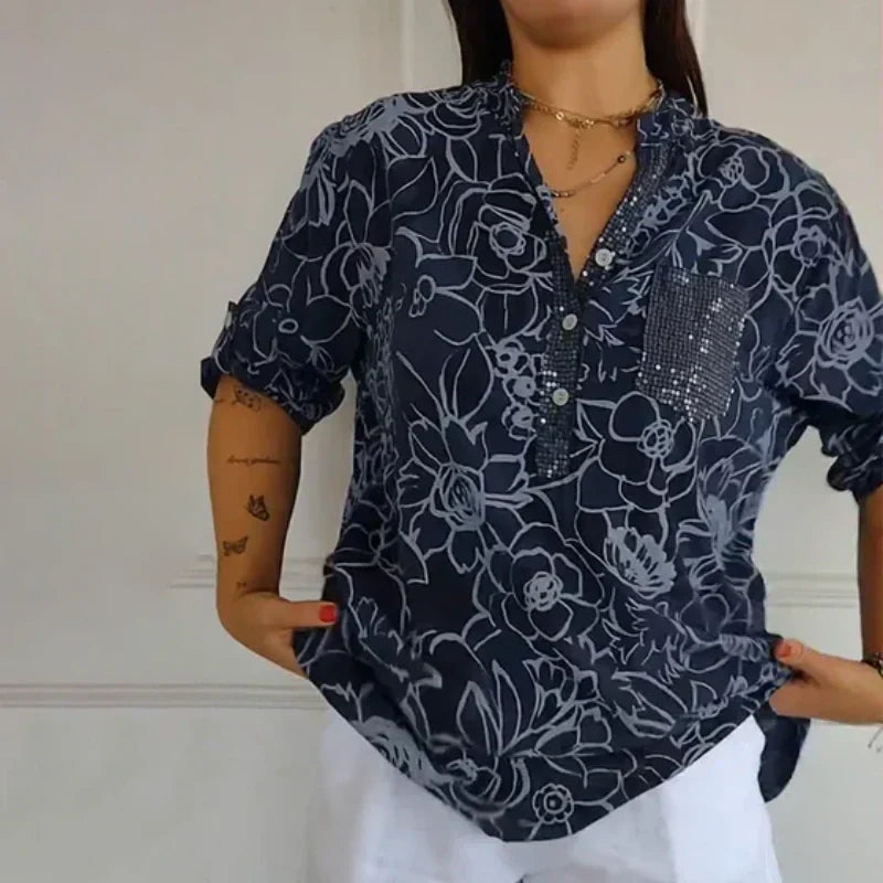 Bloom™ | Bloemenprint Blouse