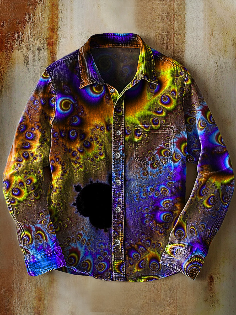Bloom™ | Kleurrijk Print Overhemd – Expressieve Stijl & Vloeiende Kleuren