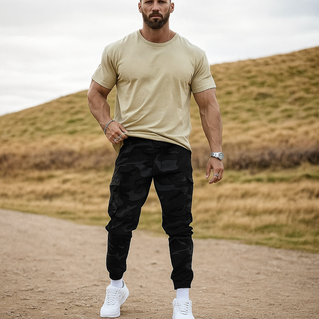 Rik™ | Robuuste Camouflage Werkbroek – Functioneel & Duurzaam