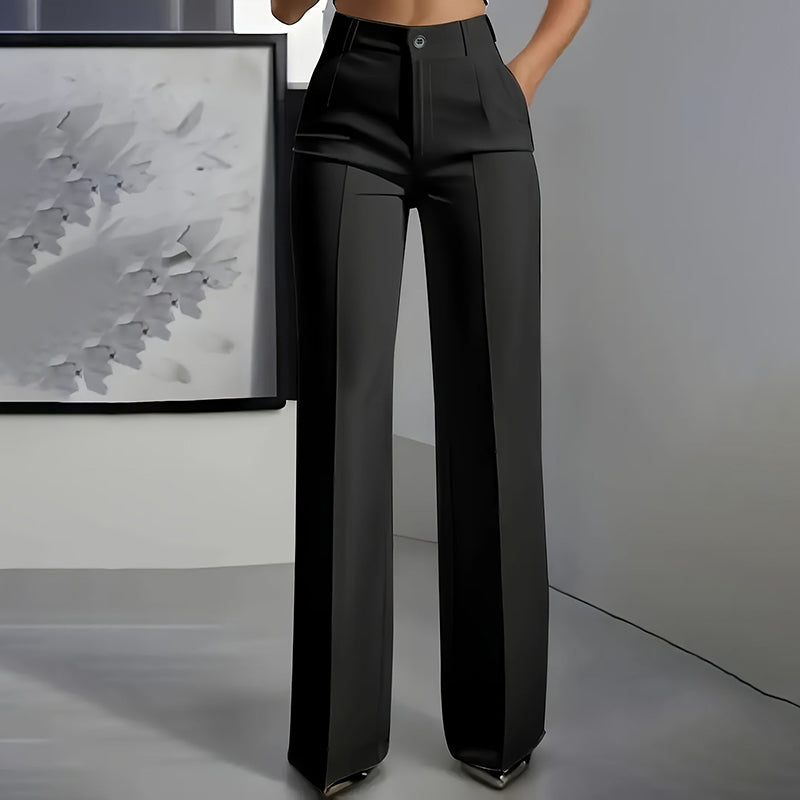 Liora™ | Elegante High-Waist Broek – Tijdloze Stijl & Snel Uitverkocht.