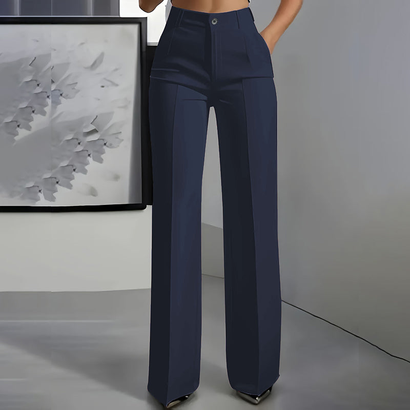 Liora™ | Elegante High-Waist Broek – Tijdloze Stijl & Snel Uitverkocht