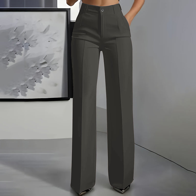 Liora™ | Elegante High-Waist Broek – Tijdloze Stijl & Snel Uitverkocht