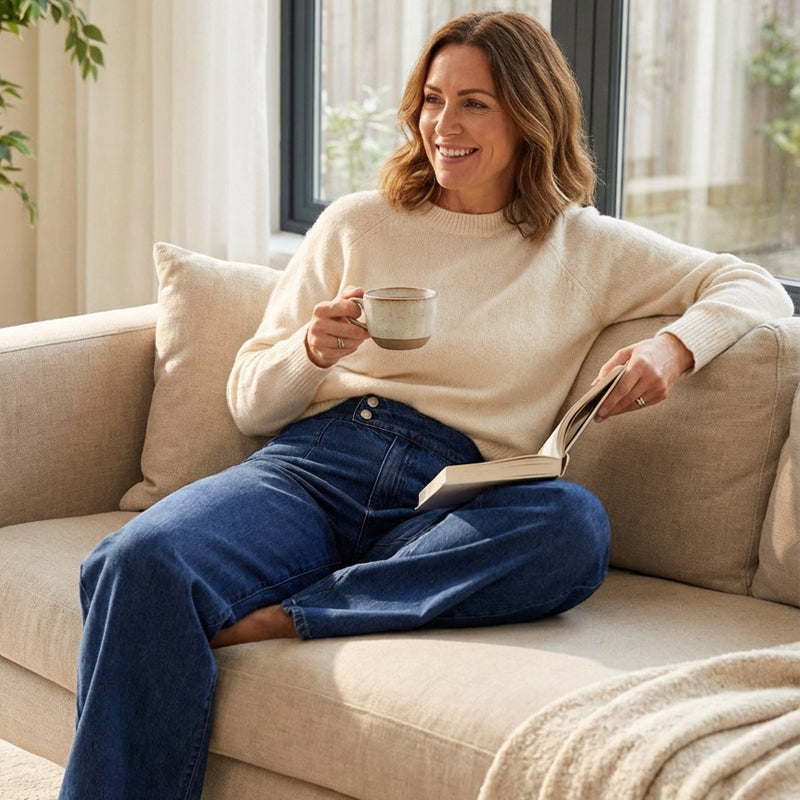 Adèle™ — Hoge taille jeans die de silhouette subtiel verfijnt
