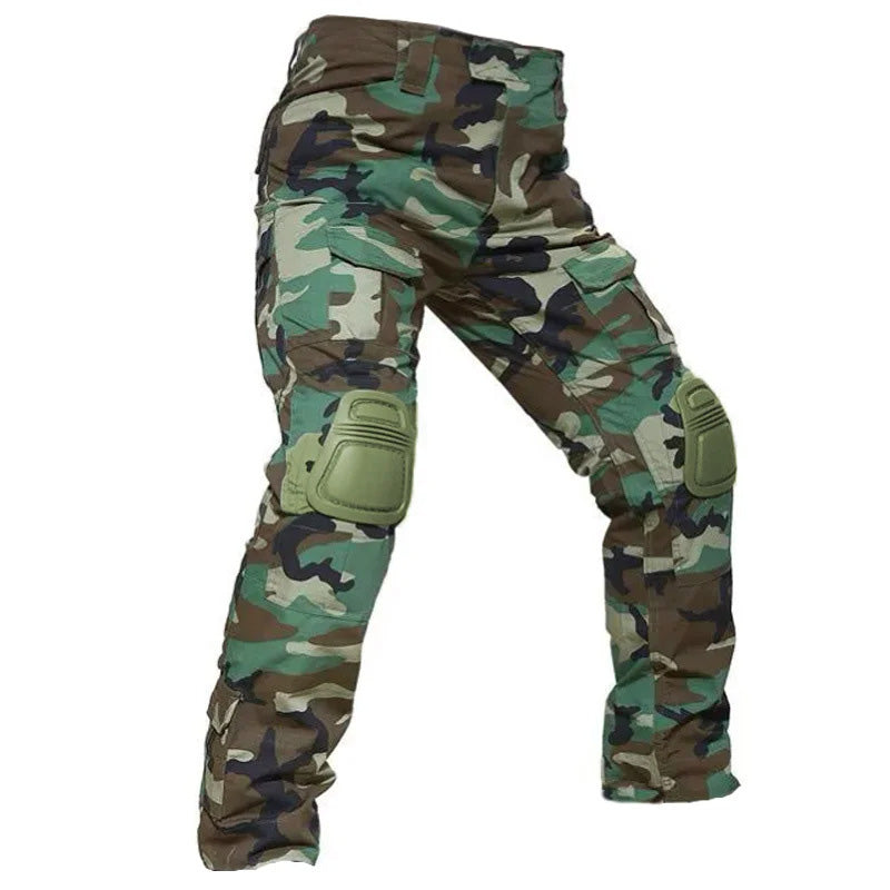 Wout™ | Tactische Cargo Broek met Kniebeschermers