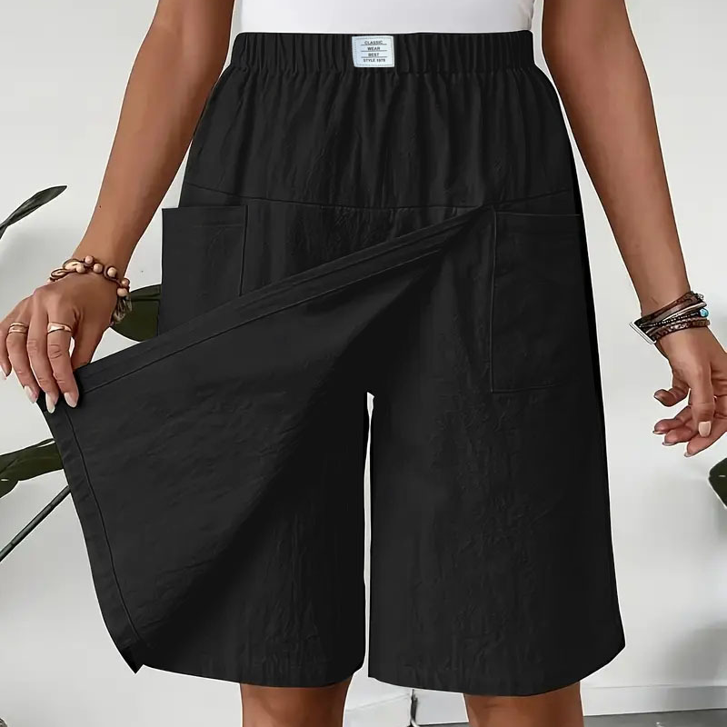 Jinte™ | Casual Wikkel Skort – Ontspannen Elegantie & Ultieme Bewegingsvrijheid