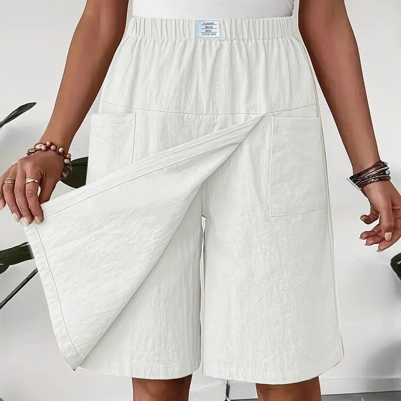 Jinte™ | Casual Wikkel Skort – Ontspannen Elegantie & Ultieme Bewegingsvrijheid