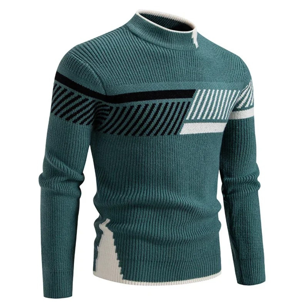 Frank™ | Premium geribbelde gebreide trui – Tijdloze elegantie, ultiem comfort