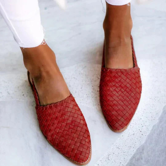 Lyn | Ambachtelijk Gemaakte Platte Sandalen™